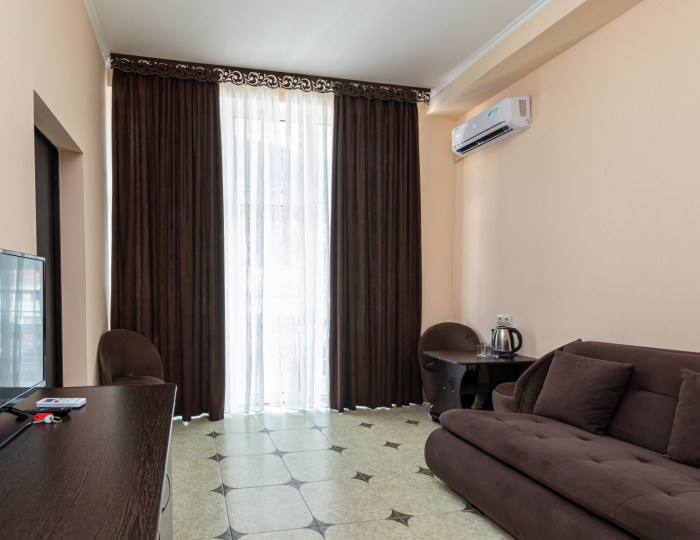 Люкс 2-местный 2-комнатный вид на горы - Гостиница «Руслан»