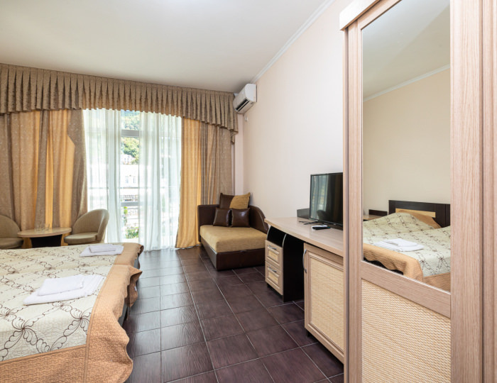 Стандарт 2-местный 1-комнатный горы - Гостиница «Руслан»