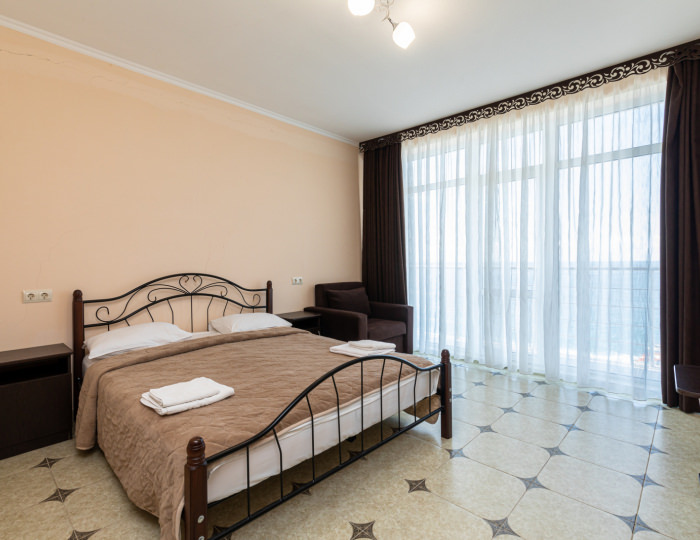 Стандарт 2-местный 1-комнатный море - Гостиница «Руслан»