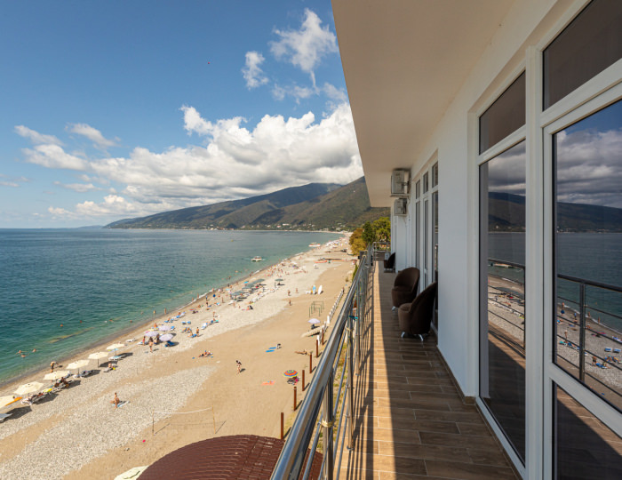 Стандарт 2-местный 1-комнатный море - Гостиница «Руслан»